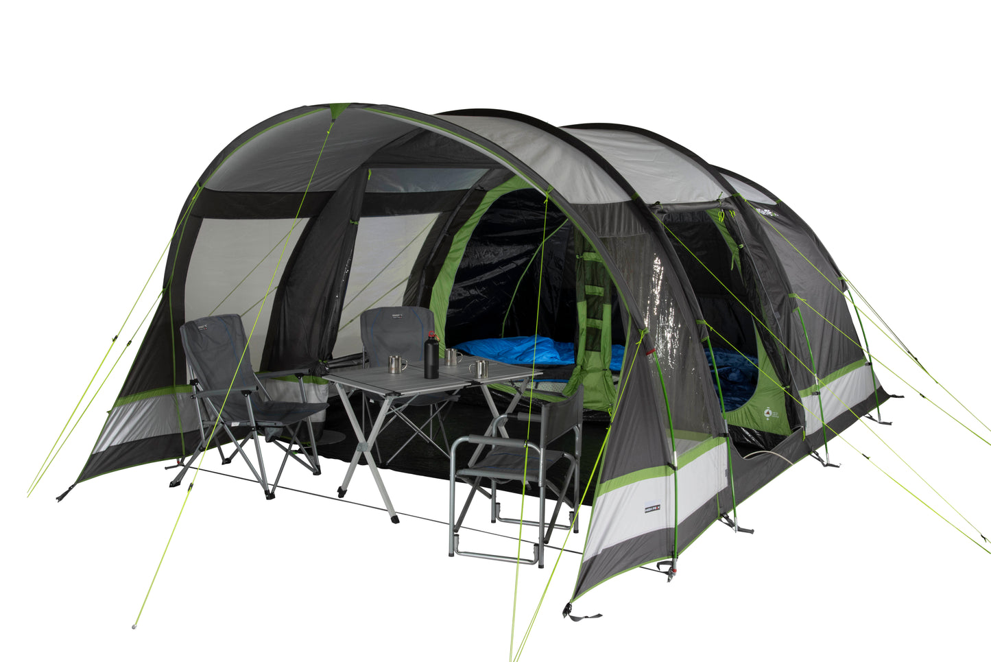 High Peak Garda 5.0 – prostoren tunelski šotor za pet oseb