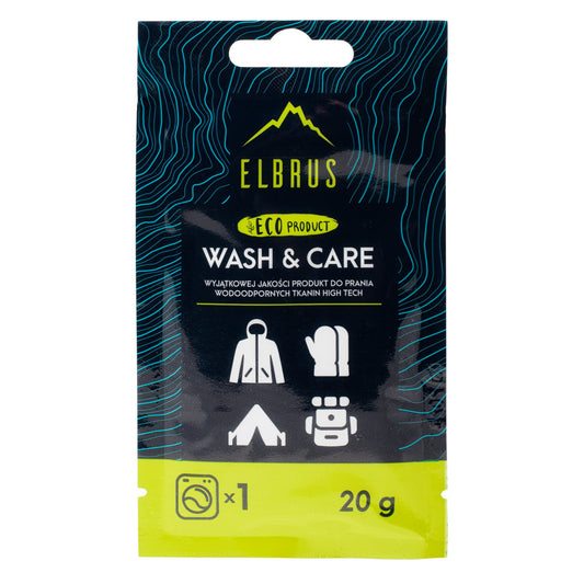 ELBRUS WASH & CARE 20G – čistilno sredstvo za vodoodporne materiale