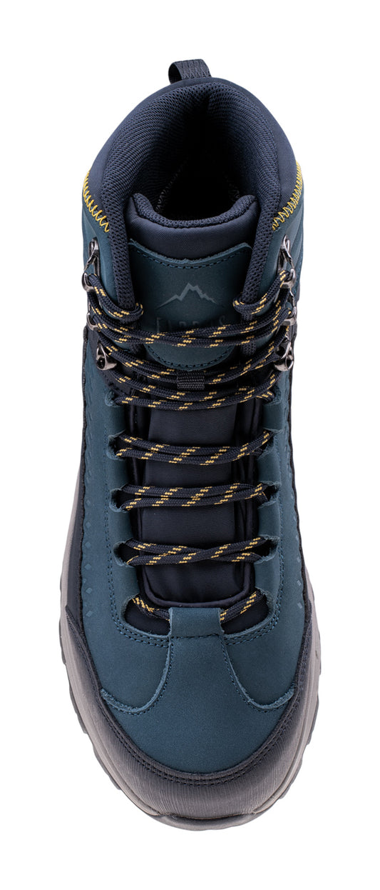 Elbrus Engen Mid WP GR moški pohodni čevlji spredaj – udobni, vodoodporni in vzdržljivi čevlji za pohodništvo, treking in outdoor aktivnosti.