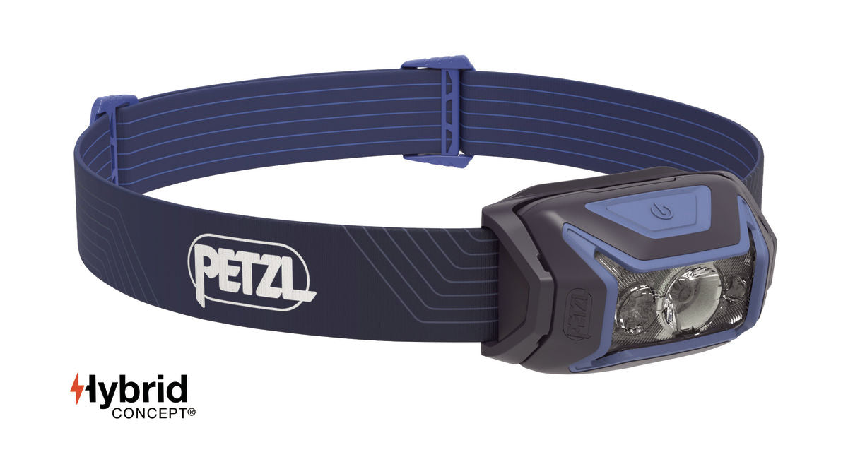 Petzl Actik – naglavna svetilka v črni barvi