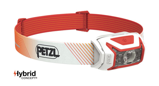 Petzl Actik Core rdeča – naglavna svetilka