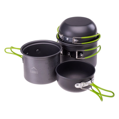 ELBRUS HIKE PRO COOK SET – lahek kuhinjski set