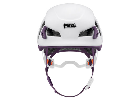Petzl Meteora – ženska čelada za plezanje, alpinizem in turno smučanje vijolična